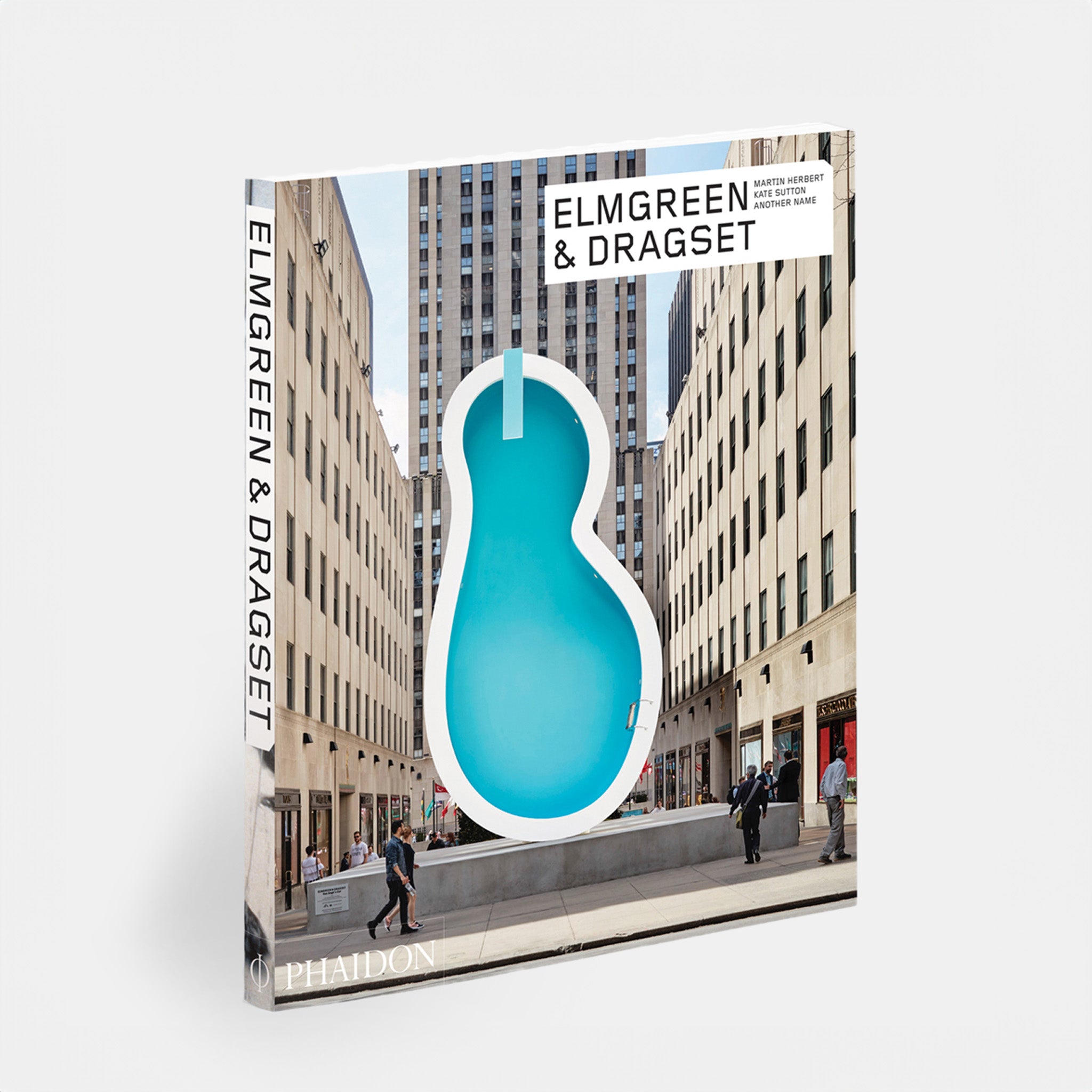 Elmgreen & Dragset, Martin Herbert, Kate Sutton, and Another Name. The cover has an Elmgreen & Dragset work in Rockefeller Plaza on the cover.