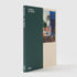 Divination Qiu Xiaofei. The cover has a green fabric panel and an image of the artists work.