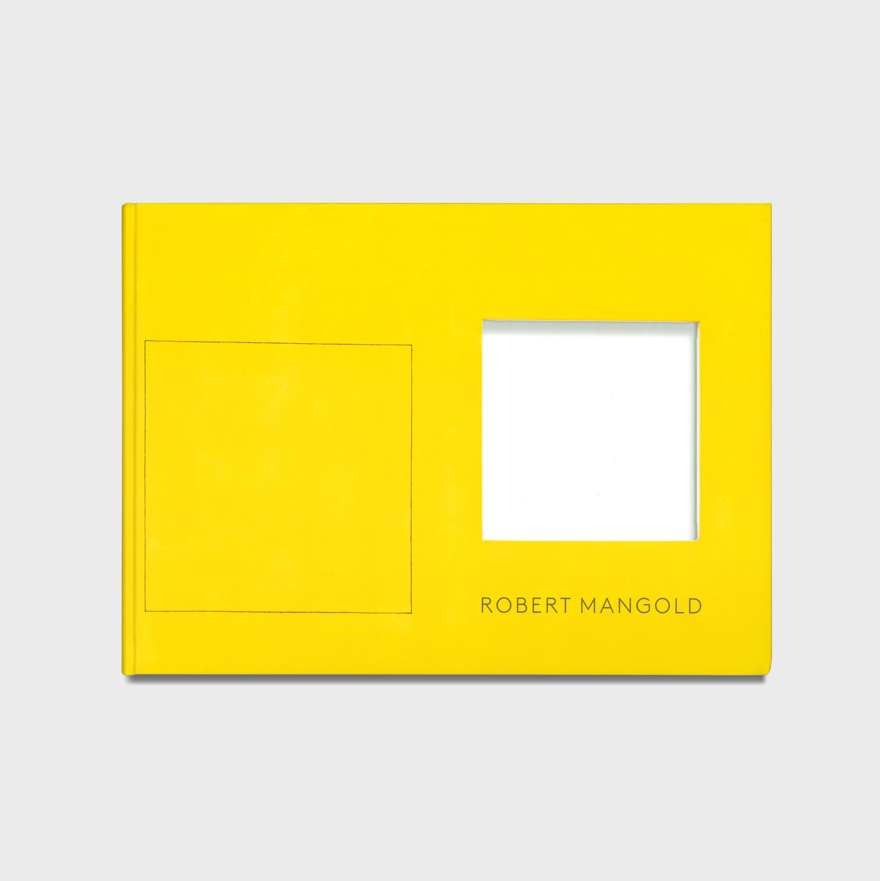 A yellow book cover featuring a minimalist design with the title &