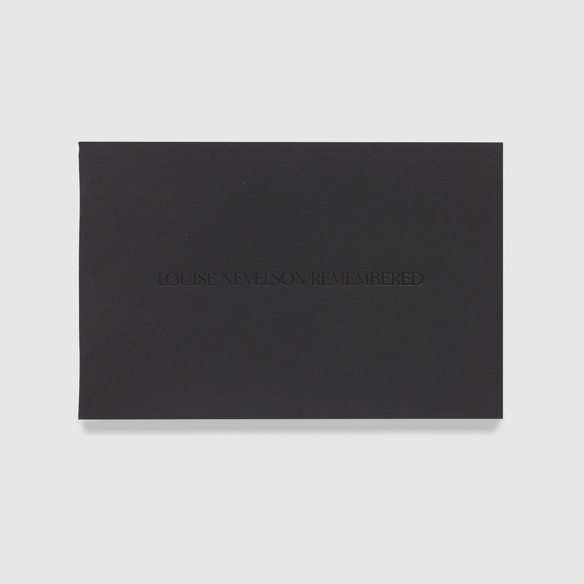 Louise Nevelson Remembered: Sculpture and Collages