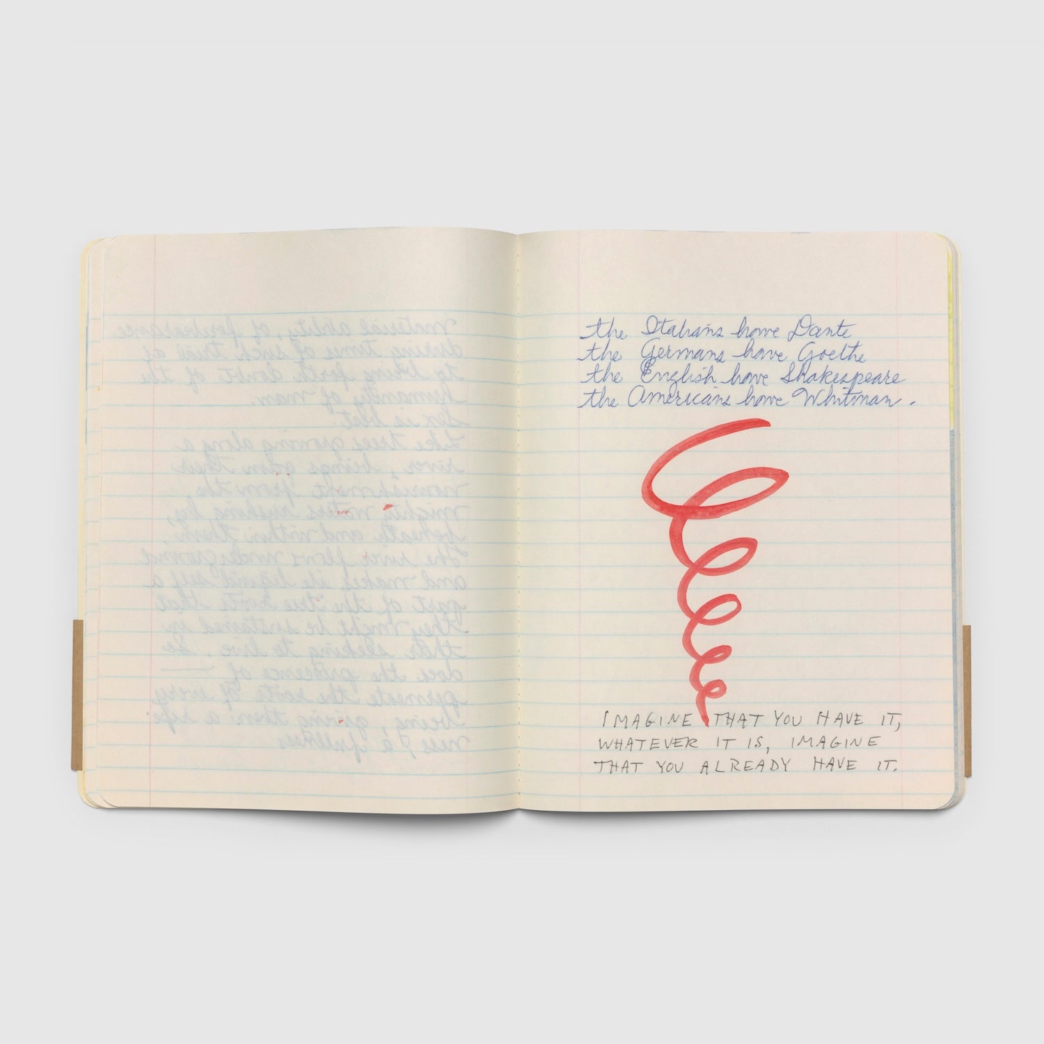 Paul Thek: Notebook 