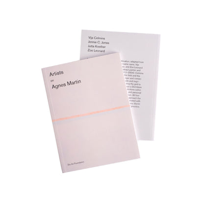Artists on Agnes Martin