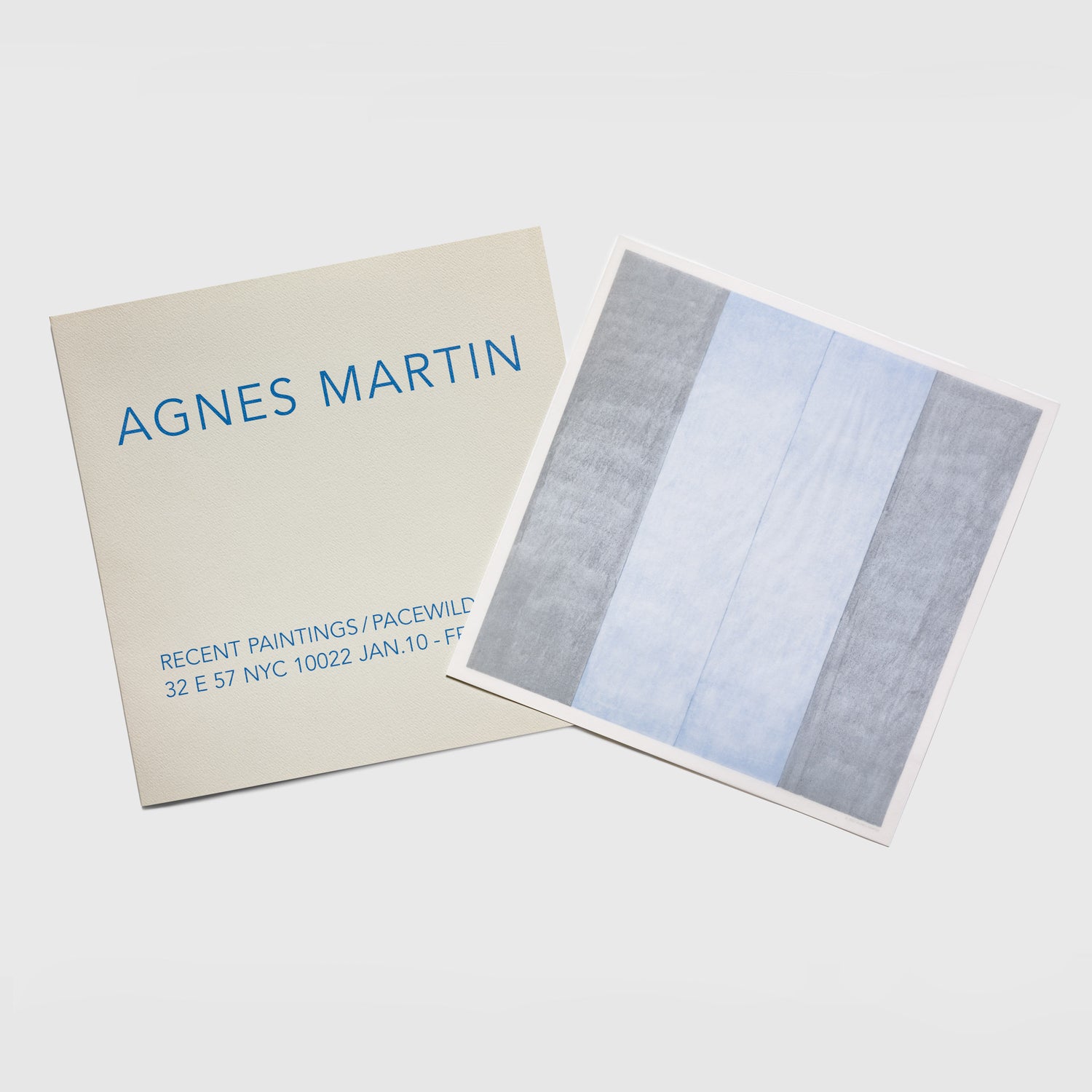 Agnes Martin: Recent Paintings