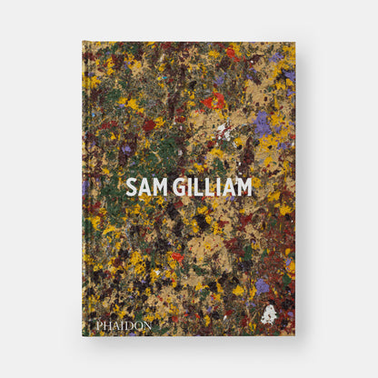 Sam Gilliam. The cover is fabric and is printed with one of the artist&